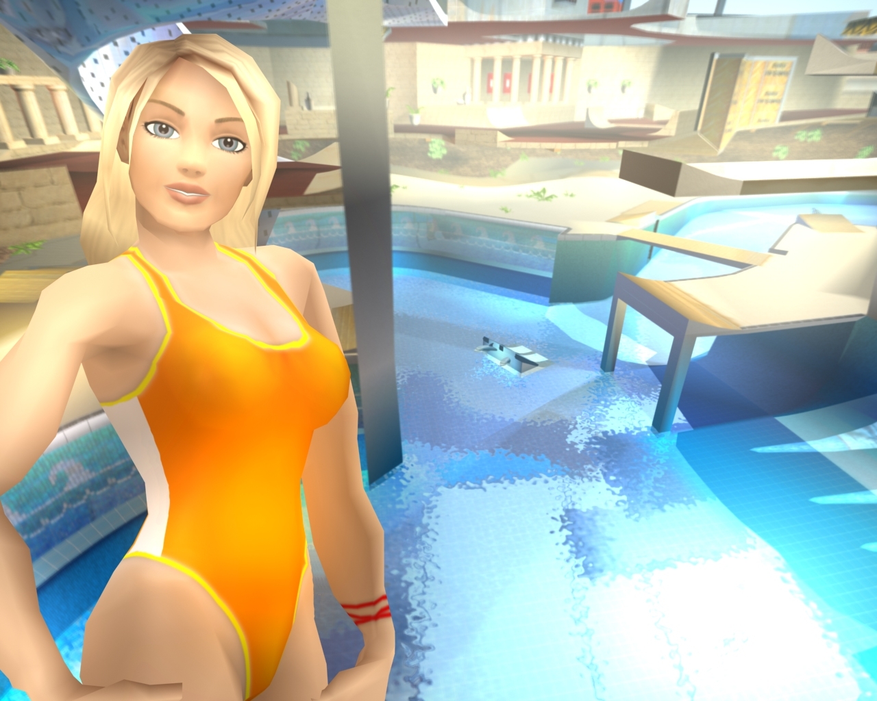 Скриншот из игры Beach King Stunt Racer под номером 11