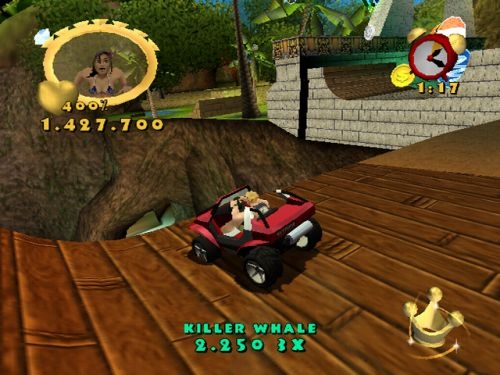 Скриншот из игры Beach King Stunt Racer под номером 3