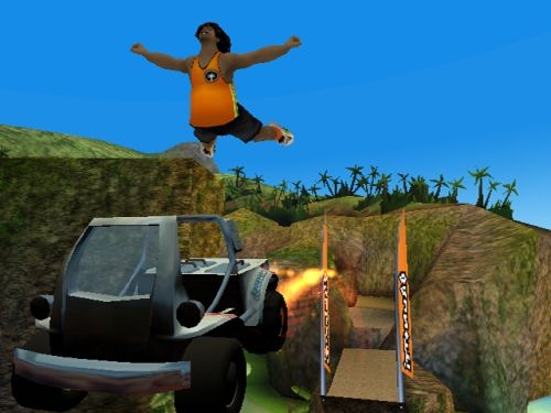 Скриншот из игры Beach King Stunt Racer под номером 4
