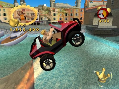 Скриншот из игры Beach King Stunt Racer под номером 6