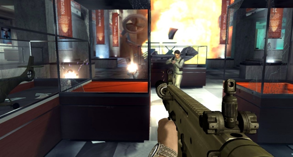 Скриншот из игры Quantum of Solace: The Game под номером 45