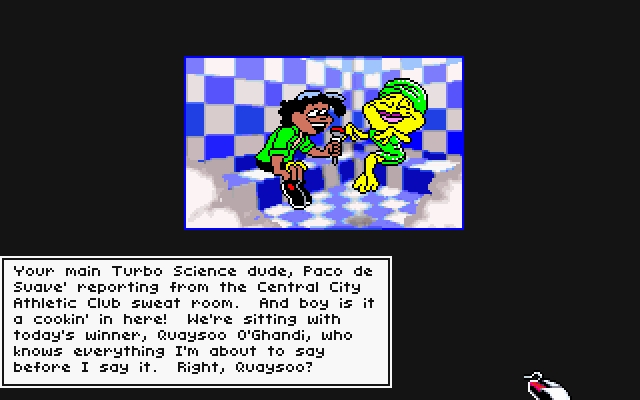 Скриншот из игры Quarky & Quaysoo
