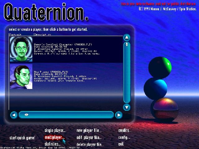Скриншот из игры Quaternion под номером 4