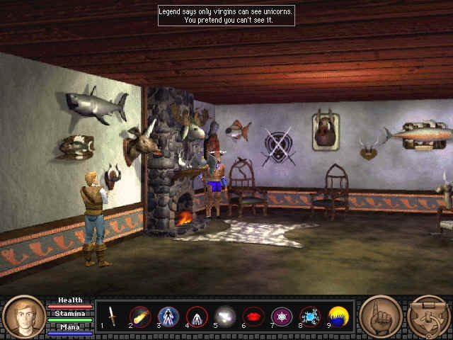 Скриншот из игры Quest for Glory 2: Trial by Fire под номером 1