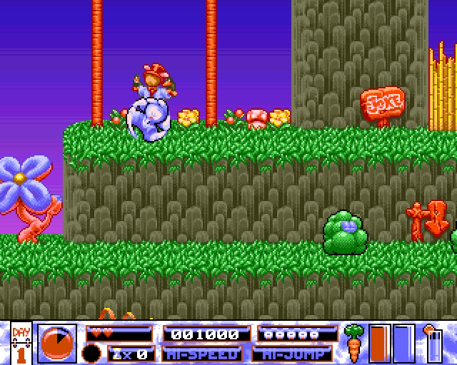 Скриншот из игры Quik: The Thunder Rabbit под номером 11