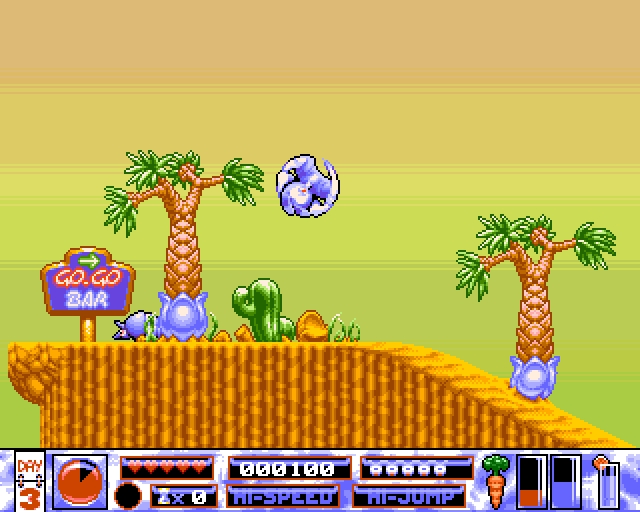 Скриншот из игры Quik: The Thunder Rabbit под номером 15