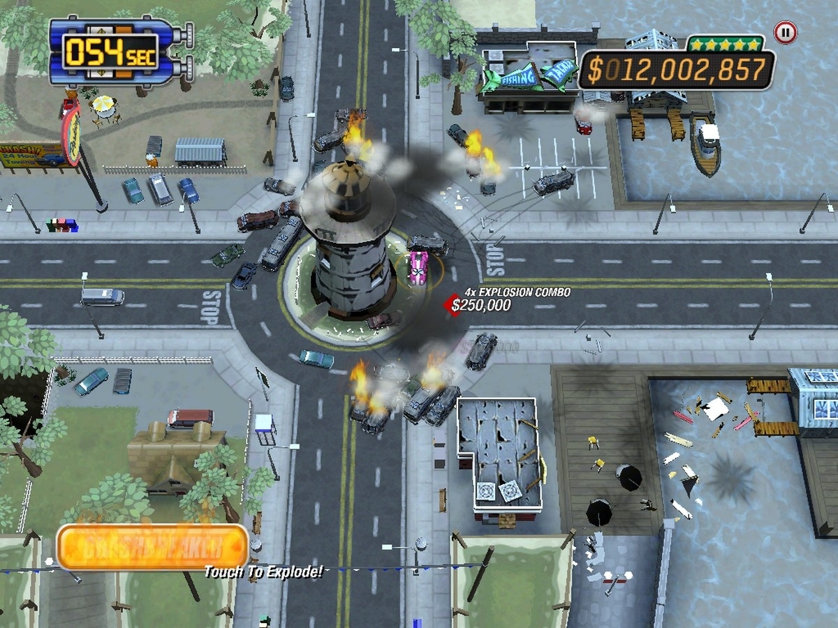 Скриншот из игры Burnout Crash под номером 6