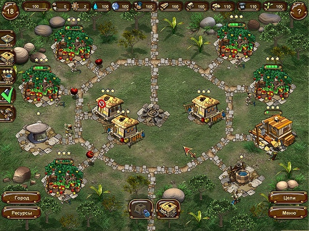Скриншот из игры Племя ацтеков. Новая земля под номером 3
