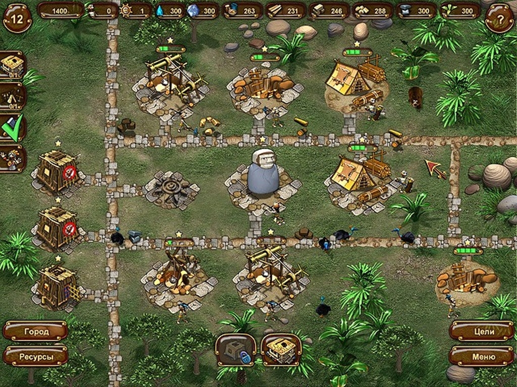 Скриншот из игры Племя ацтеков. Новая земля под номером 7