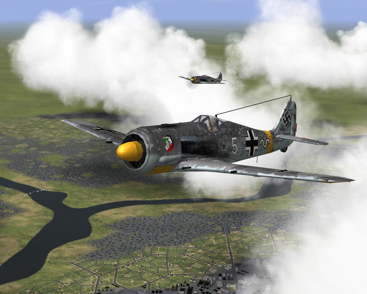 Скриншот из игры Ил-2 Штурмовик: Чужое небо под номером 12