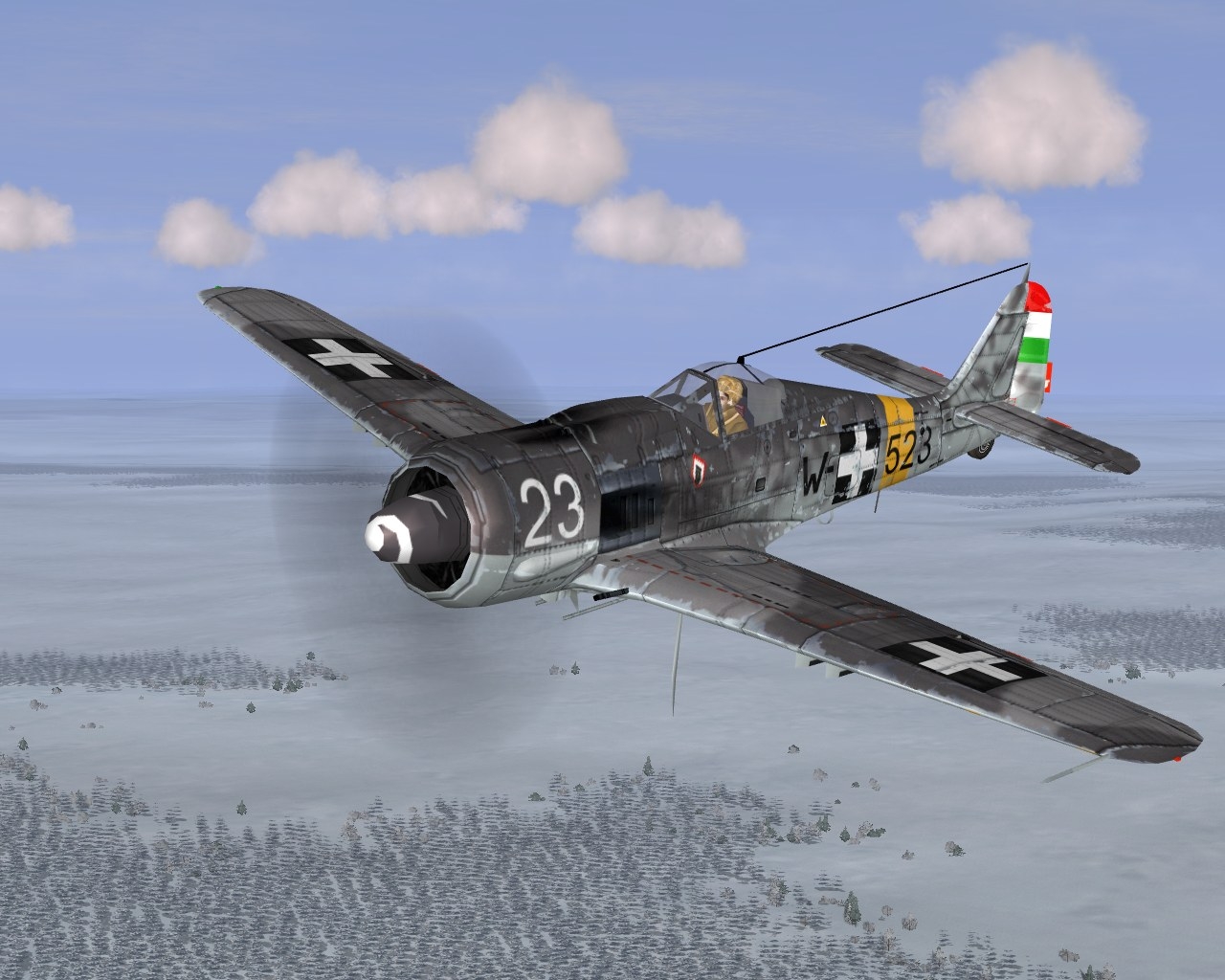 Скриншот из игры Ил-2 Штурмовик: Чужое небо под номером 14