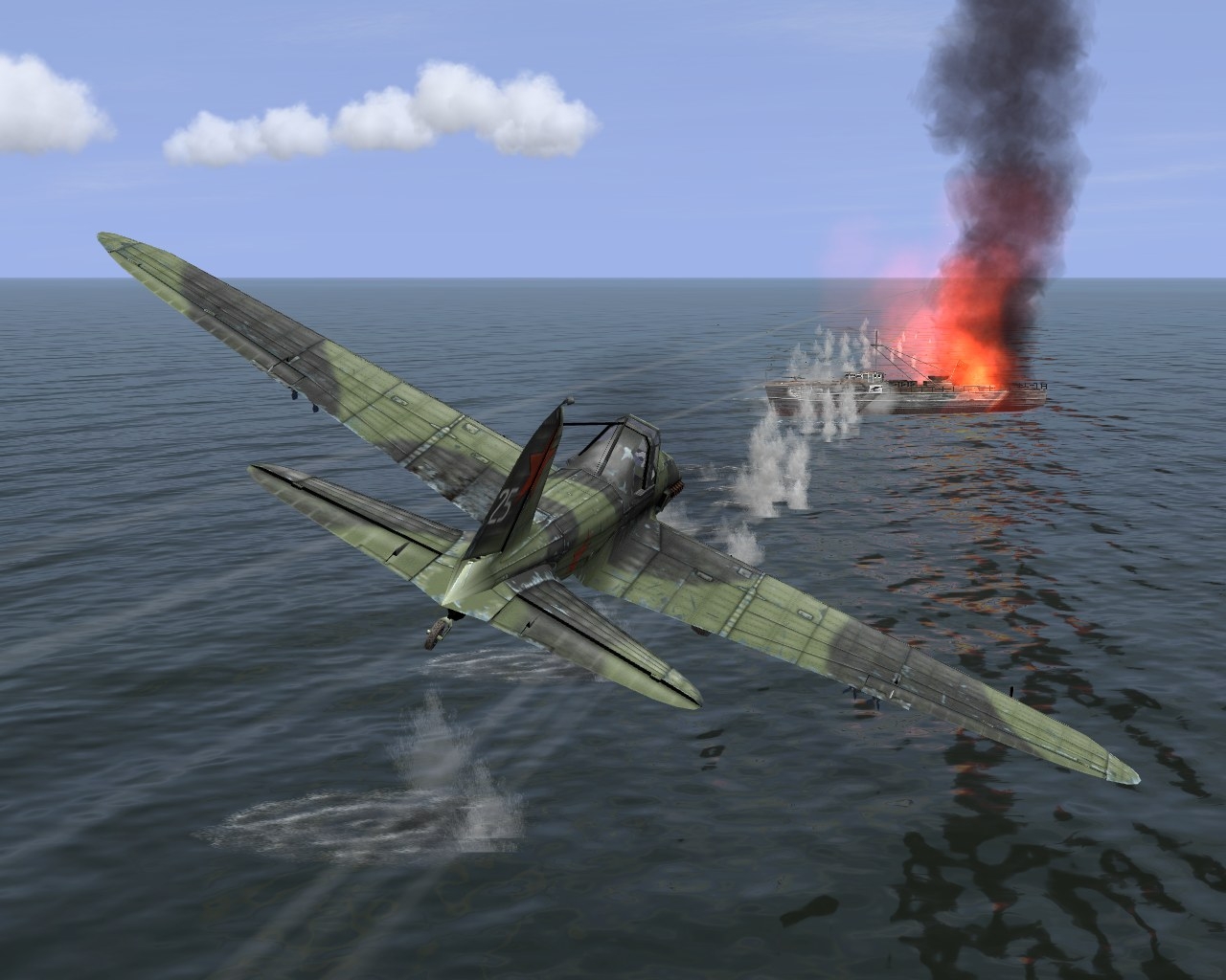 Скриншот из игры Ил-2 Штурмовик: Чужое небо под номером 3