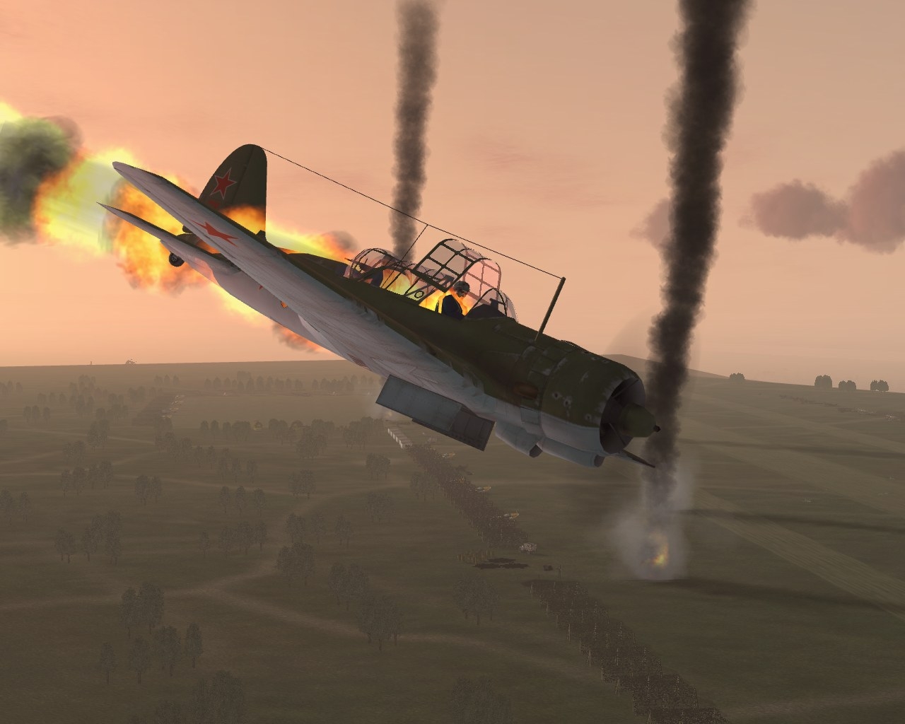 Скриншот из игры Ил-2 Штурмовик: Чужое небо под номером 8