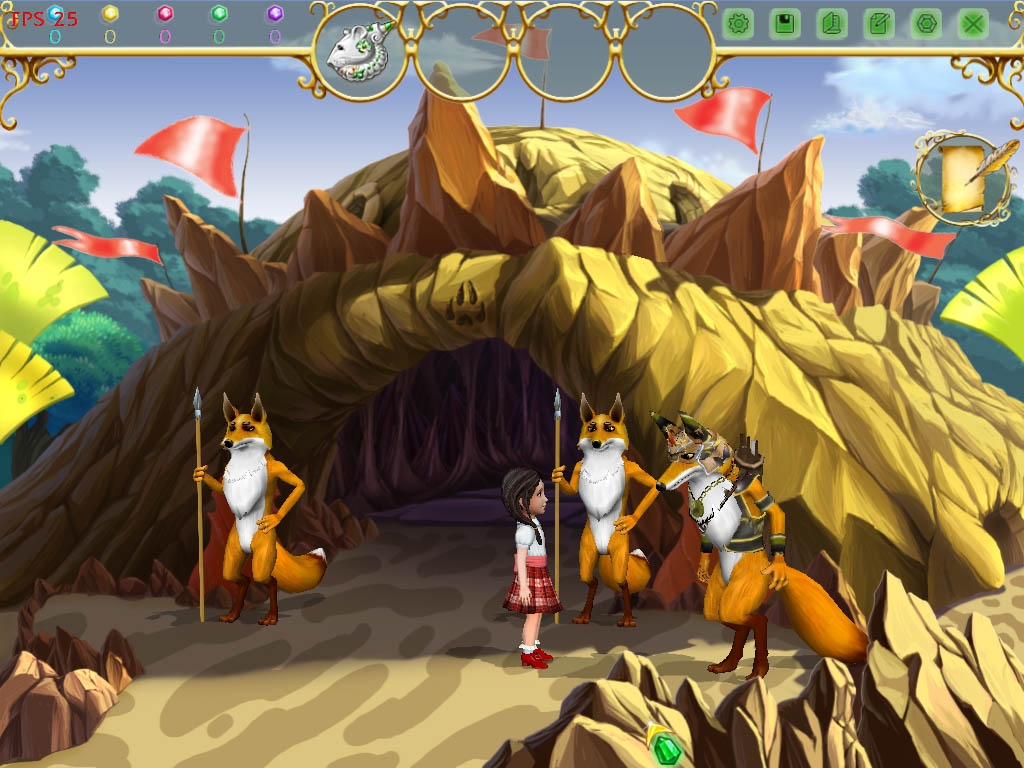 Скриншот из игры Волшебник Изумрудного города: Огненный бог Марранов под номером 1