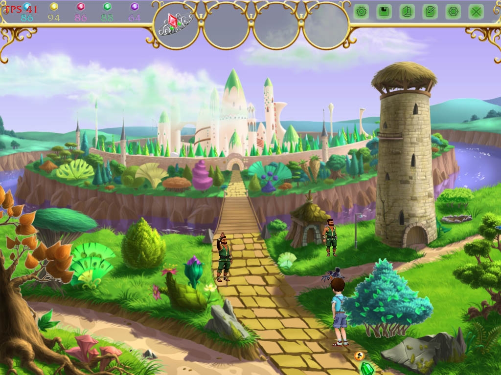 Скриншот из игры Волшебник Изумрудного города: Огненный бог Марранов под номером 4