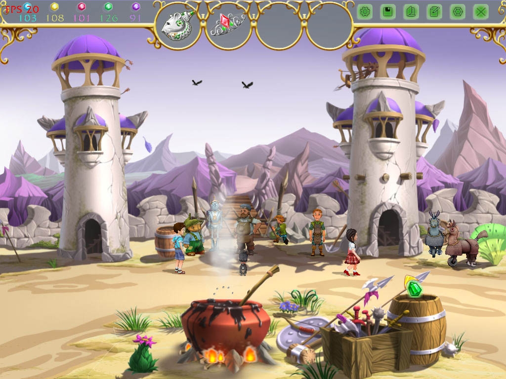 Скриншот из игры Волшебник Изумрудного города: Огненный бог Марранов под номером 6