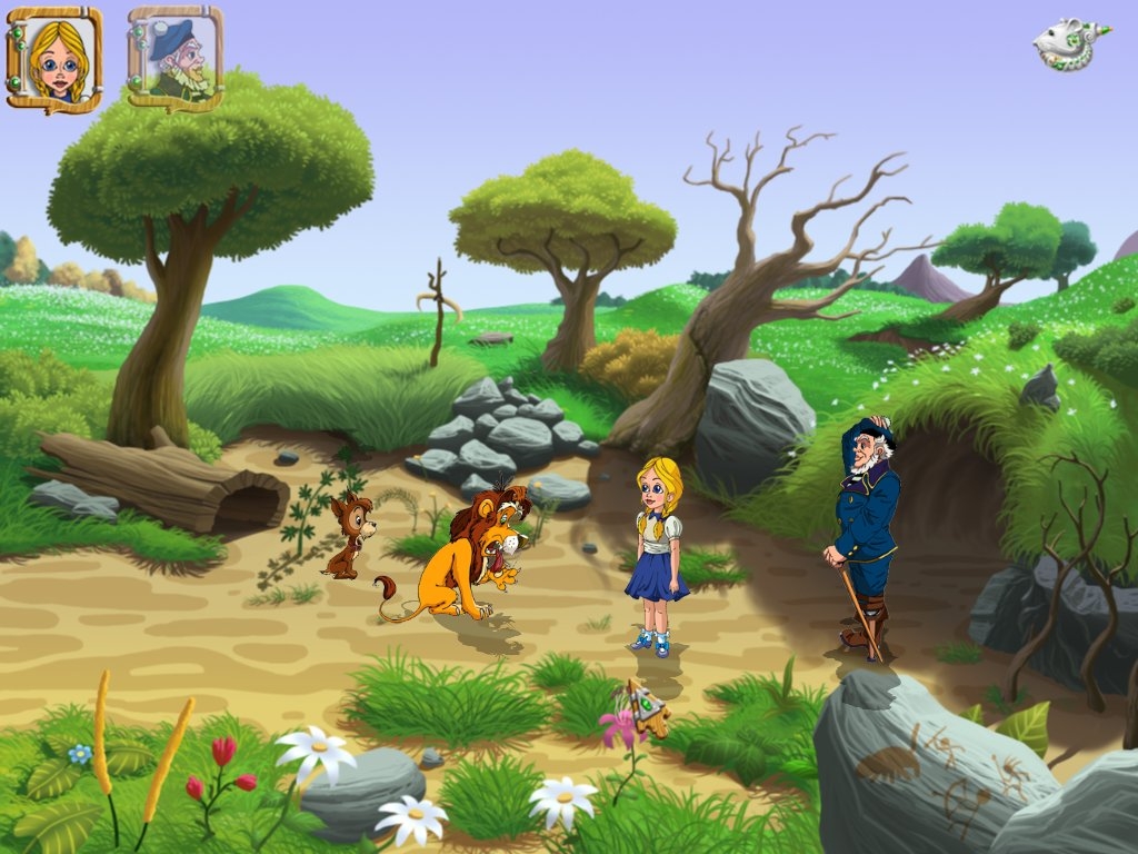 Скриншот из игры Волшебник Изумрудного города: Урфин Джюс и его деревянные солдаты под номером 2