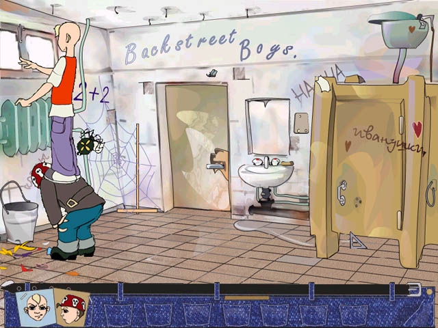 Скриншот из игры Вовочка и Петечка под номером 8