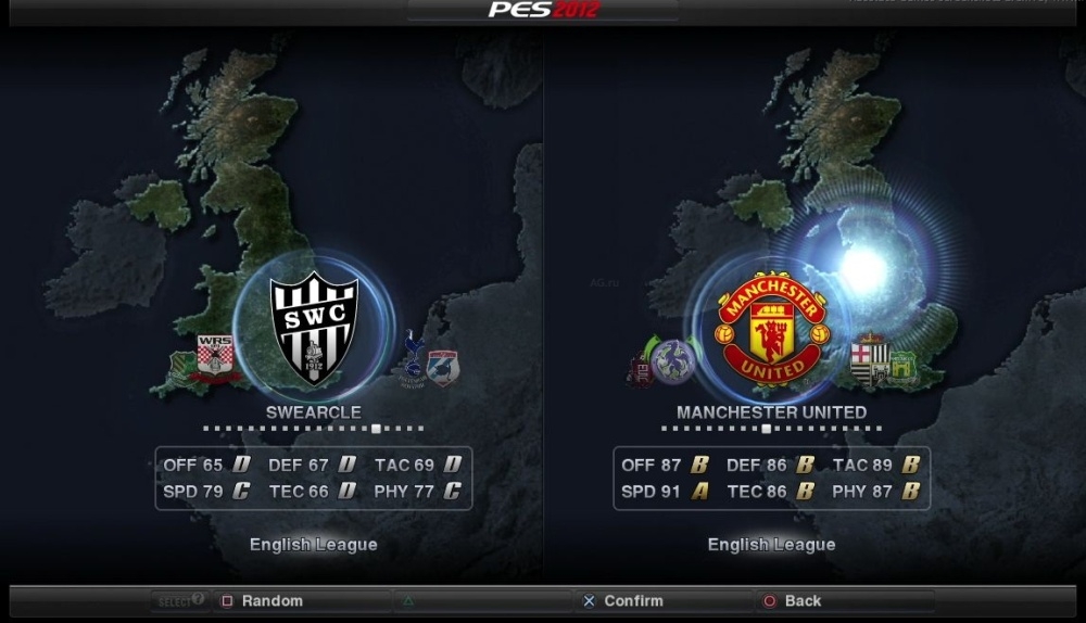 Скриншот из игры Pro Evolution Soccer 2012 под номером 124