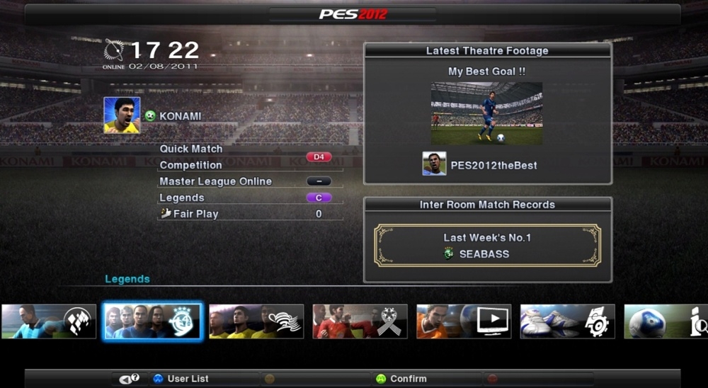 Скриншот из игры Pro Evolution Soccer 2012 под номером 67