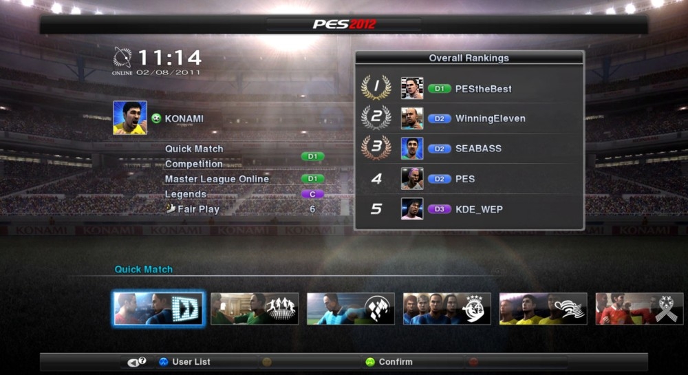 Скриншот из игры Pro Evolution Soccer 2012 под номером 93
