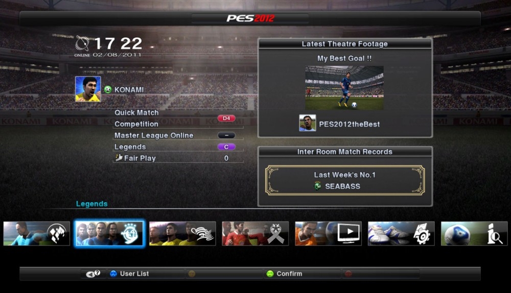 Скриншот из игры Pro Evolution Soccer 2012 под номером 96