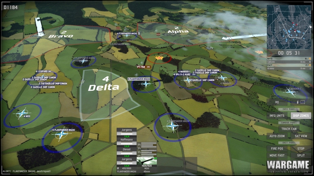 Скриншот из игры Wargame: European Escalation под номером 83