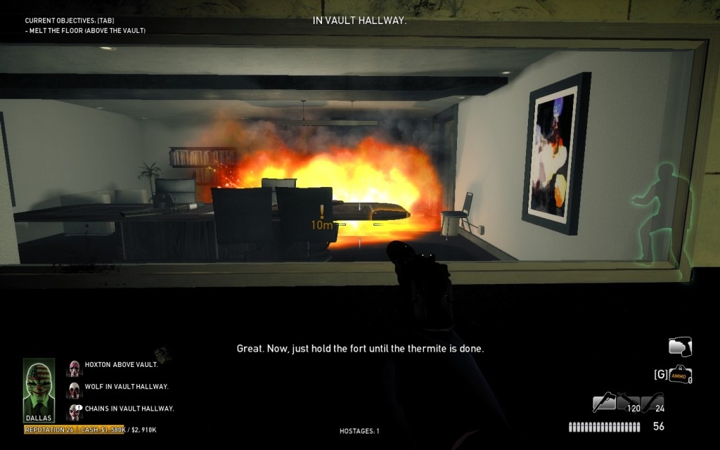Скриншот из игры Payday: The Heist под номером 35