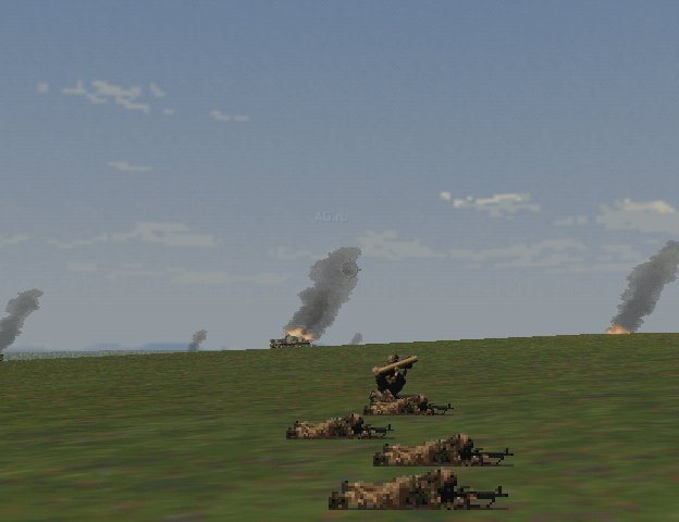Скриншот из игры M1 Tank Platoon 2 под номером 11