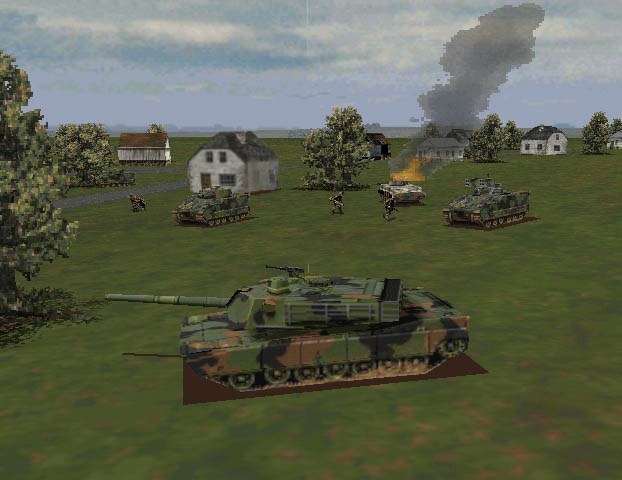 Скриншот из игры M1 Tank Platoon 2 под номером 7