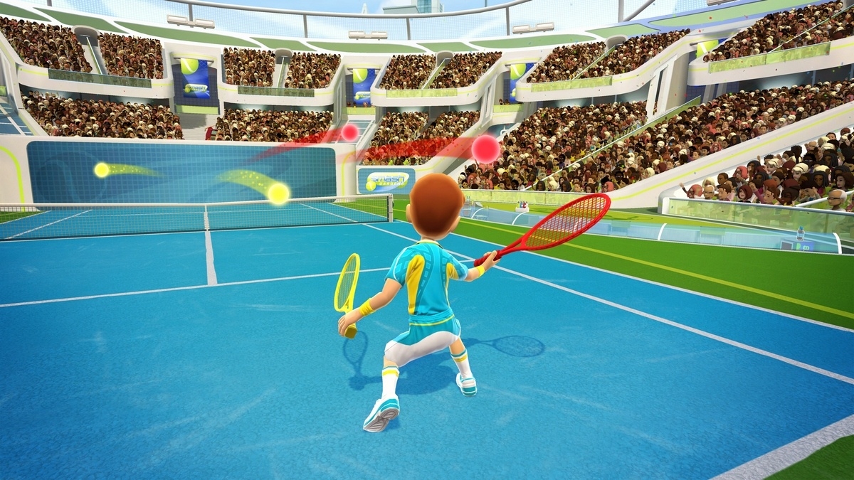 Новая теннисная игра. Xbox 360 Kinect игры спорт. Спорт кинект 2 теннис.