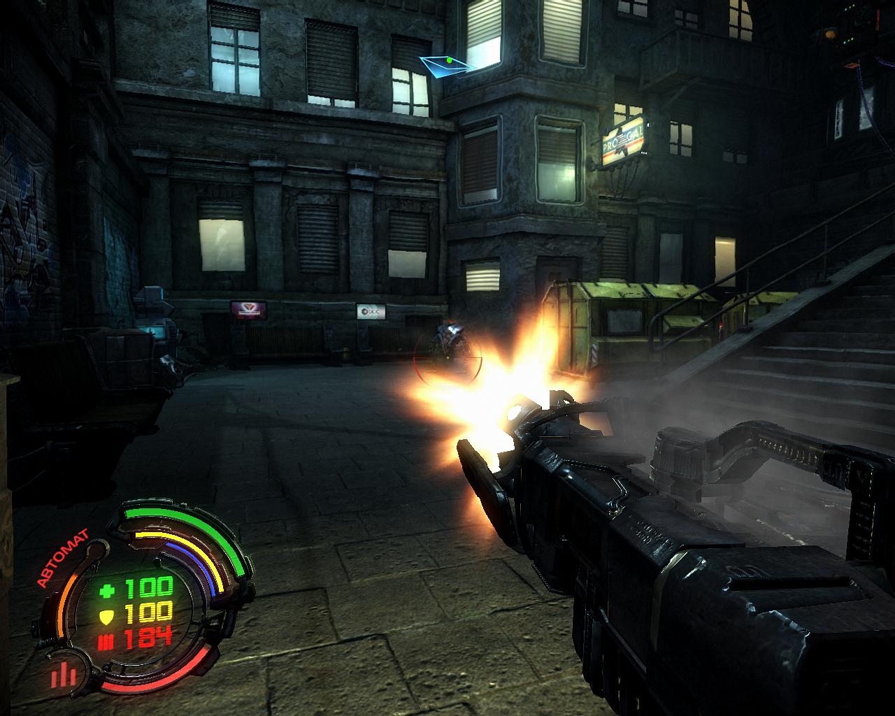 Скриншот из игры Hard Reset под номером 20