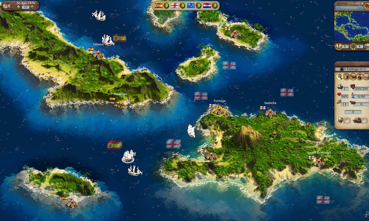 Скриншот из игры Port Royale 3: Pirates & Merchants под номером 1