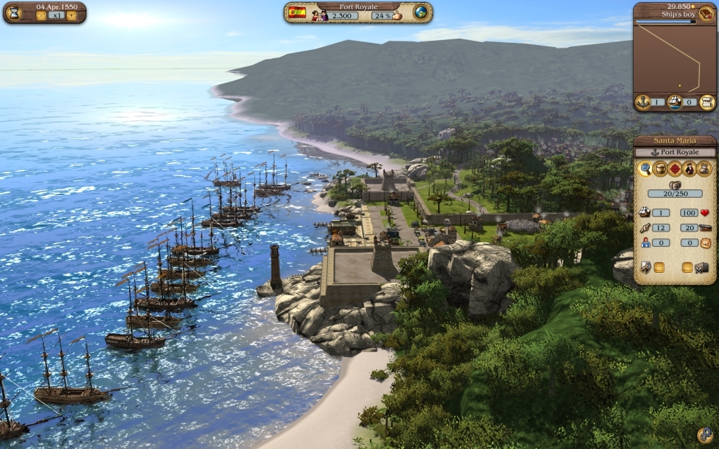 Скриншот из игры Port Royale 3: Pirates & Merchants под номером 4