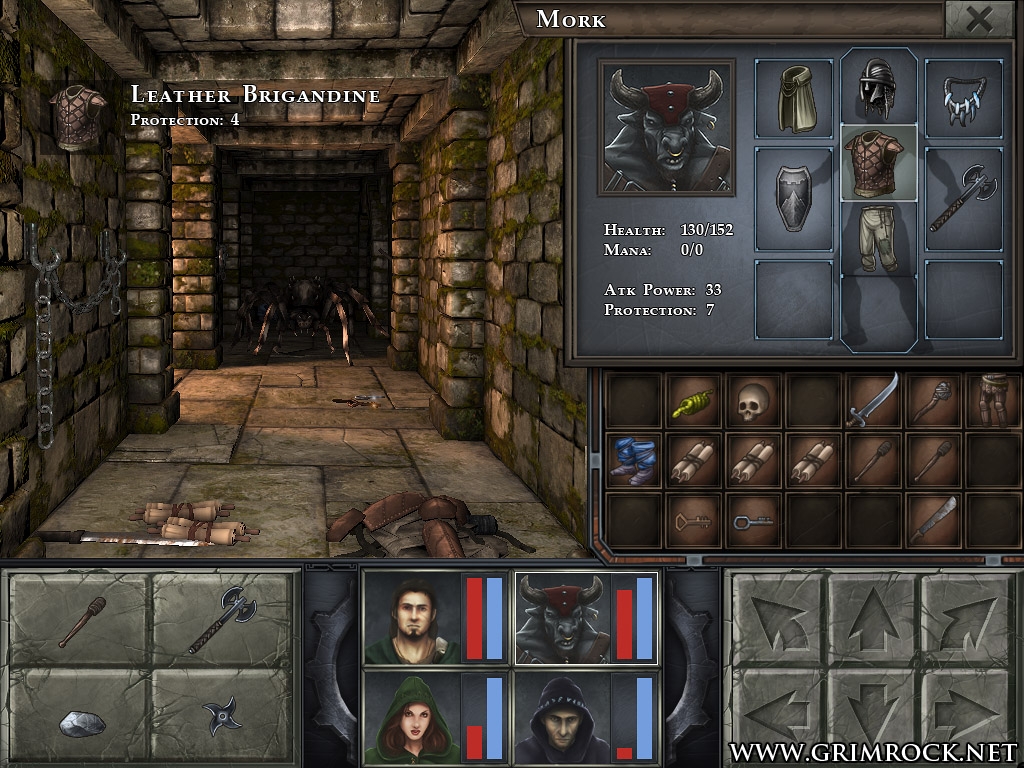 Скриншот из игры Legend of Grimrock под номером 1