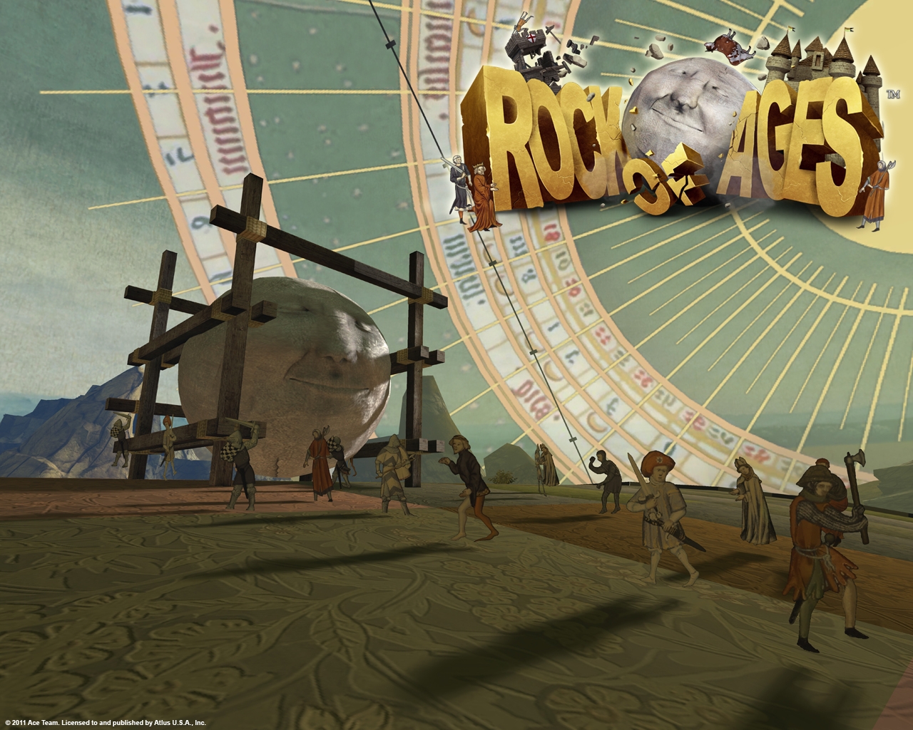 Скриншот из игры Rock of Ages под номером 1