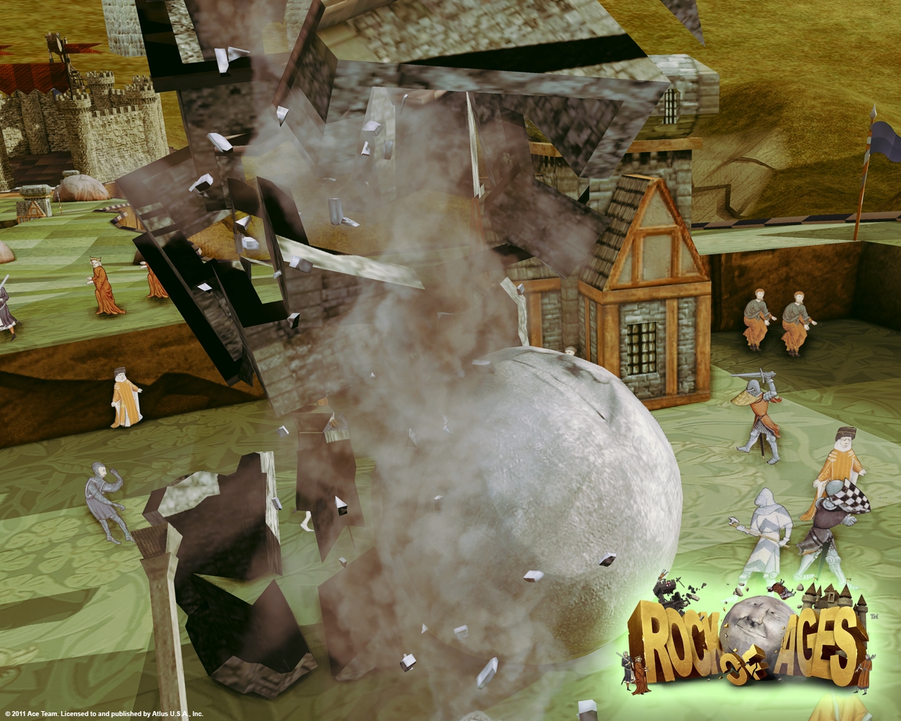 Скриншот из игры Rock of Ages под номером 2