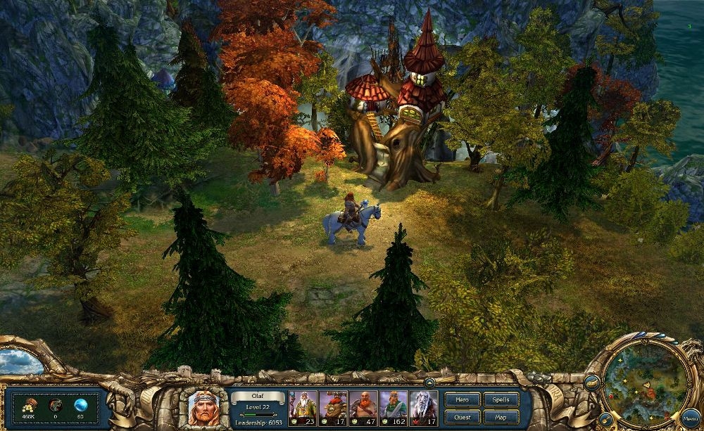Скриншот из игры King