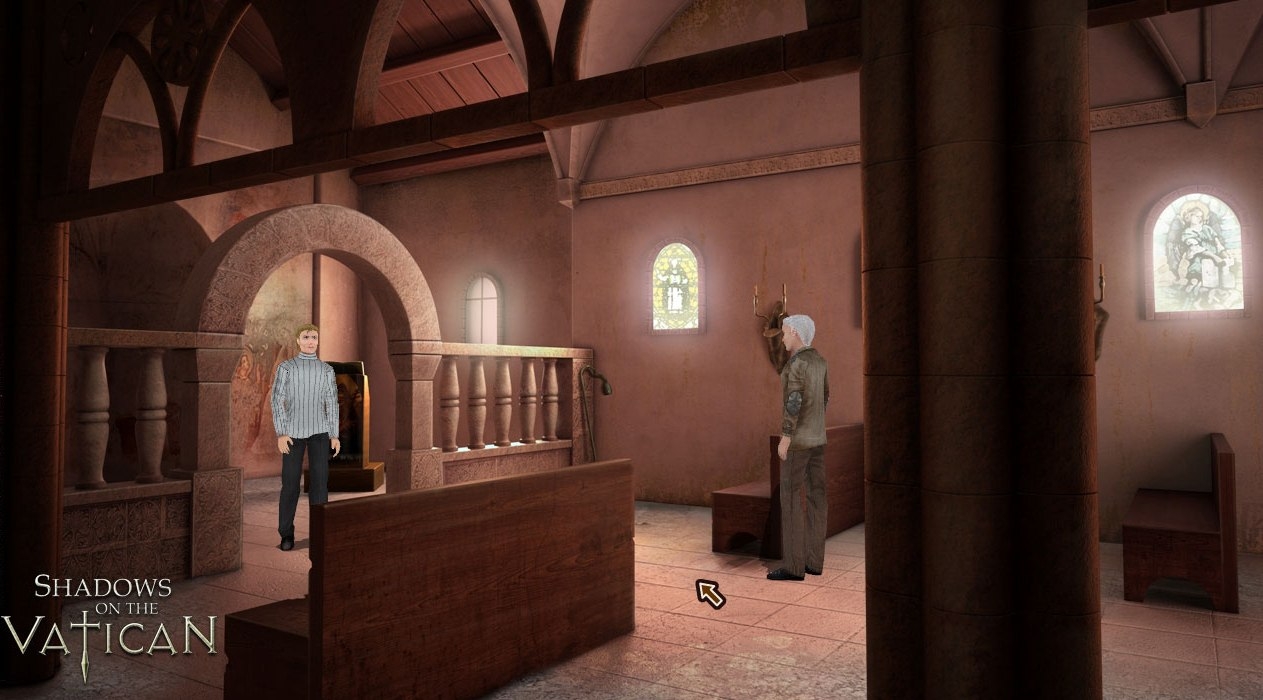 Скриншот из игры Shadows on the Vatican под номером 1