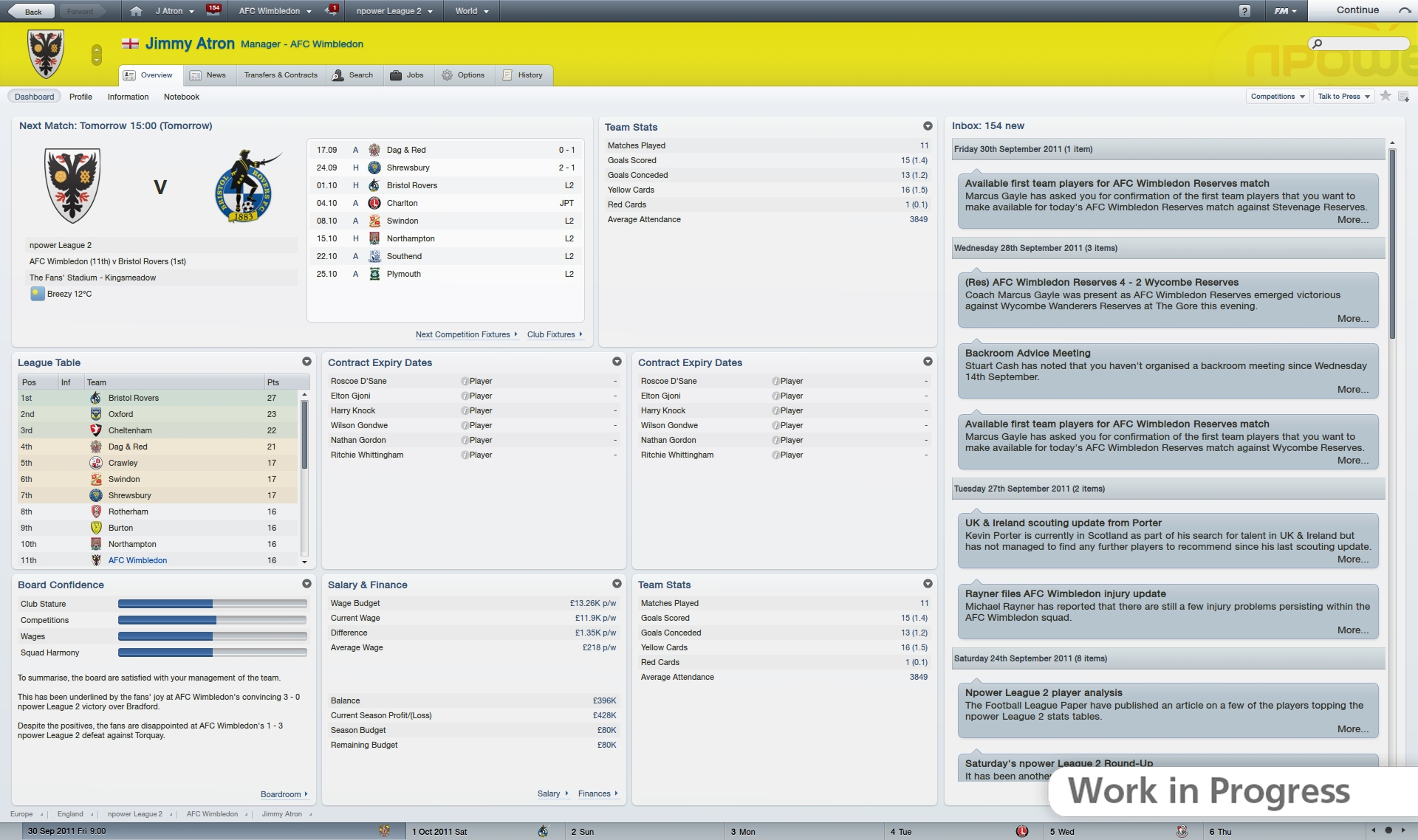 Скриншот из игры Football Manager 2012 под номером 11