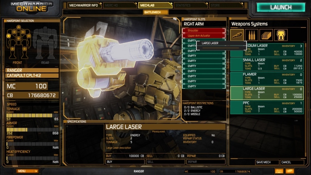 Скриншот из игры MechWarrior Online под номером 16