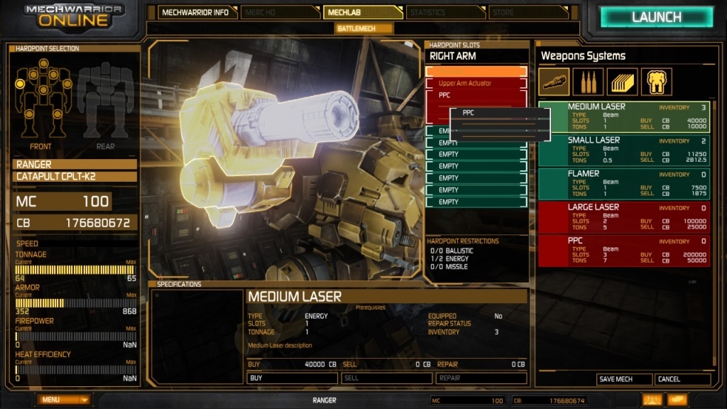 Скриншот из игры MechWarrior Online под номером 19