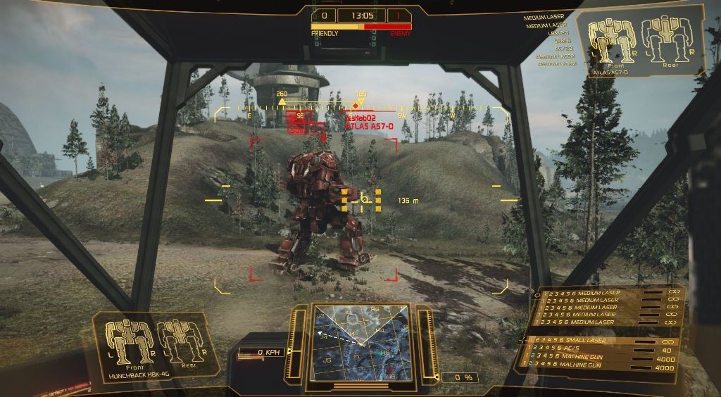 Скриншот из игры MechWarrior Online под номером 22