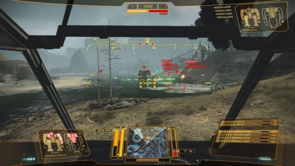 Скриншот из игры MechWarrior Online под номером 23
