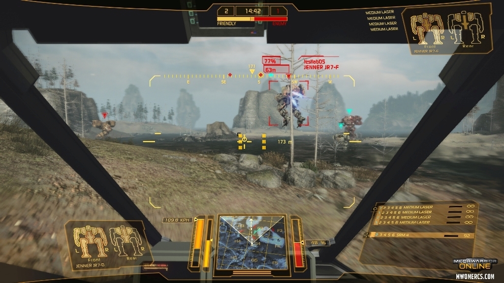 Скриншот из игры MechWarrior Online под номером 25