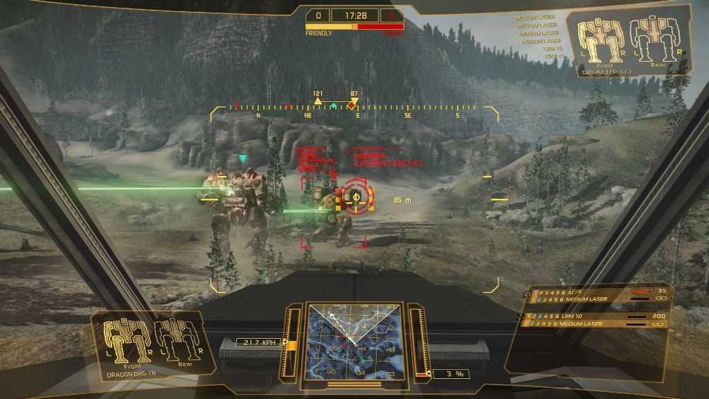 Скриншот из игры MechWarrior Online под номером 26