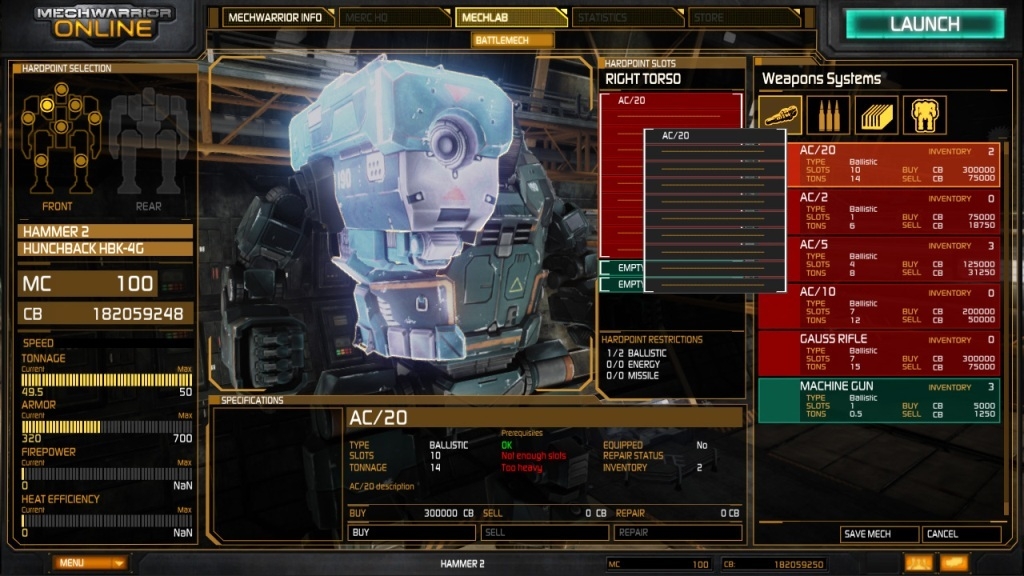 Скриншот из игры MechWarrior Online под номером 32