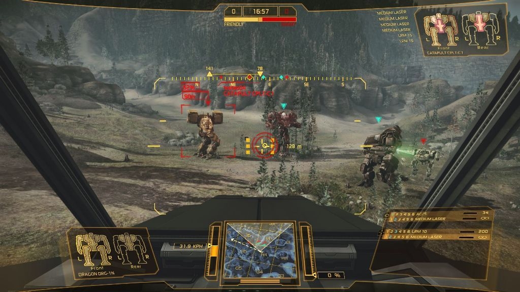 Скриншот из игры MechWarrior Online под номером 35