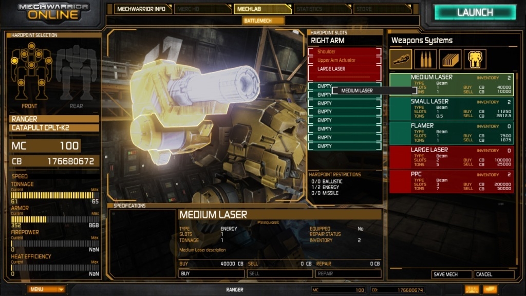 Скриншот из игры MechWarrior Online под номером 36