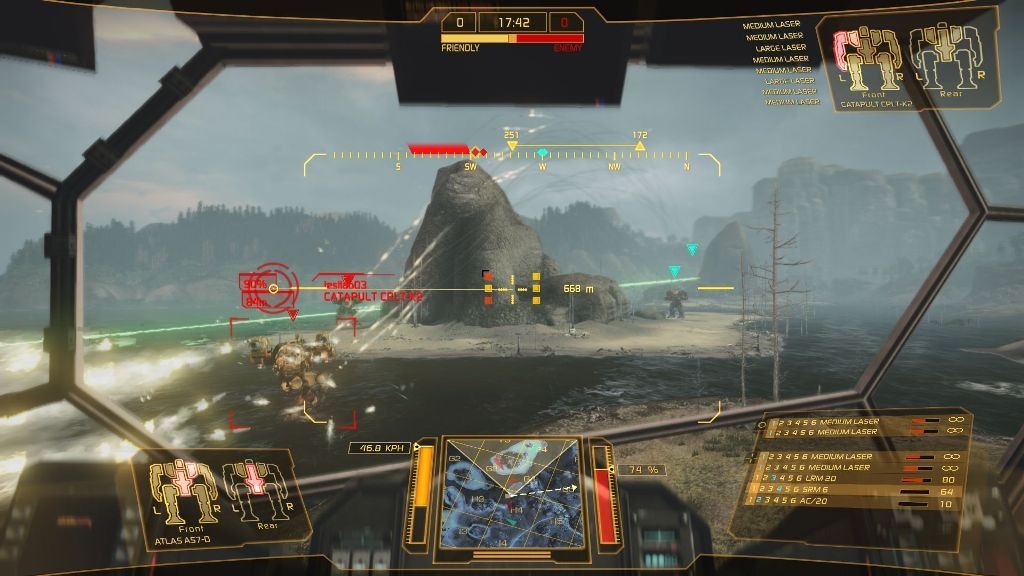 Скриншот из игры MechWarrior Online под номером 37